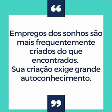 EMPREGOS GERAM SUSTENTABILIDADE E NOS DIRECIONA A VIDA!